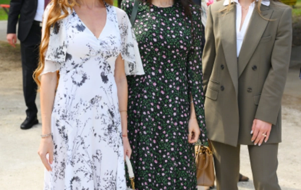 Мехрибан Алиева приняла участие в церемонии открытия проекта реставрации катакомб Святой Коммодиллы в Ватикане