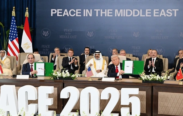 Prezident İlham Əliyev Yaxın Şərq Sülh Sammitində iştirak edib