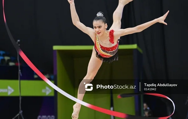Gözəllik, sürət və əzm: Bakıda bədii gimnastika üzrə Dünya Kuboku