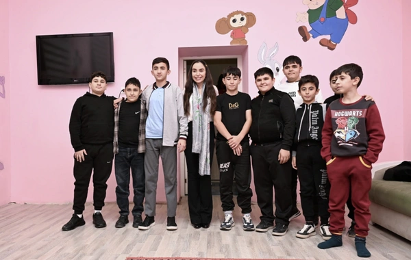 Leyla Əliyeva Səhiyyə Nazirliyi 5 saylı Uşaq Vərəm Sanatoriyasını ziyarət edib