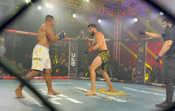 Alim Nəbiyev MMA üzrə ardıcıl olaraq üçüncü qələbəsini qazandı - VİDEO