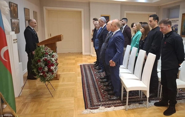 Latviyada Heydər Əliyevin xatirəsi anılıb