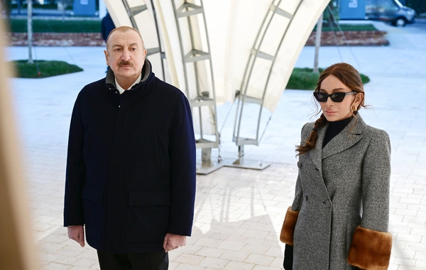 Prezident İlham Əliyev "Bakı Ağ Şəhər"də olub