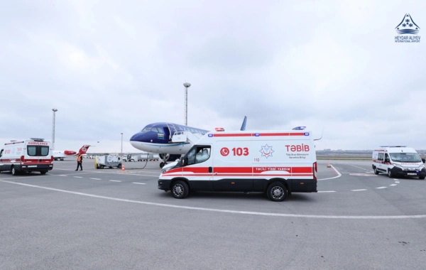 Bakı aeroportunda epidemioloji risklərin idarə olunması ilə bağlı genişmiqyaslı birgə təlim keçirilib