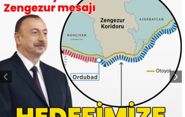 Prezident İlham Əliyevin Zəngəzur dəhlizi ilə bağlı fikirləri Türkiyə mediasının diqqət mərkəzindədir