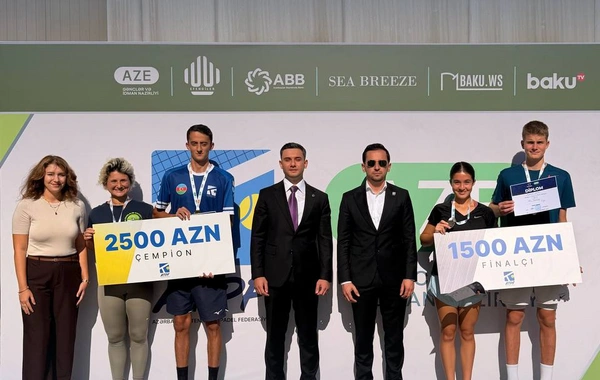 Tennis üzrə ölkə birinciliyinə yekun vurulub!
