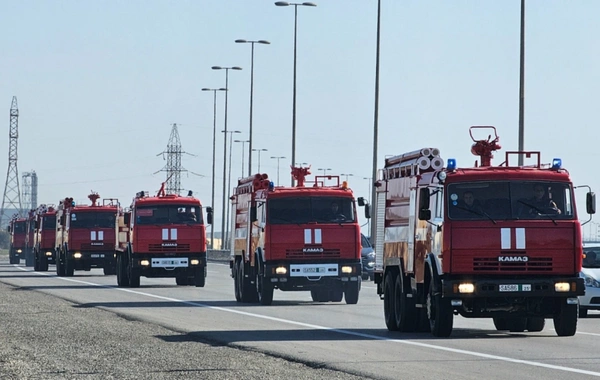 FHN Qırğızıstana təmənnasız olaraq maddi-texniki yardım göndərib