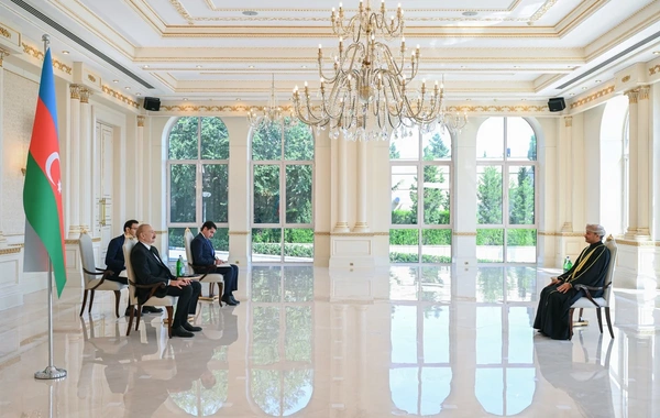 The President received the newly appointed Ambassador of the Sultanate of Oman to Azerbaijan