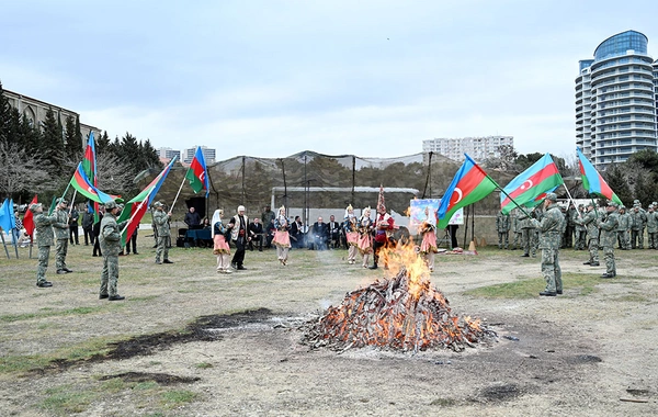 Azərbaycan Ordusunda Novruz və Ramazan bayramları böyük təntənə ilə qeyd olunub