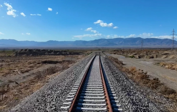 Ağdam-Xankəndi dəmir yolunda tikintinin təxminən yarısı tamamlanıb