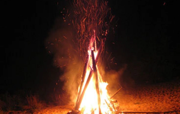 Sumqayıtda Novruz tonqalı PARTLADI