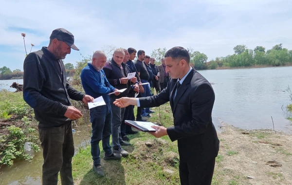 FHN tərəfindən "Yaz-yay fəsillərində sel təhlükəsi" mövzusunda növbəti tədbirlər keçirilib