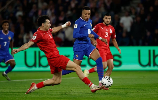 Azərbaycan millisi bu gün Fransa ilə qarşılşacaq