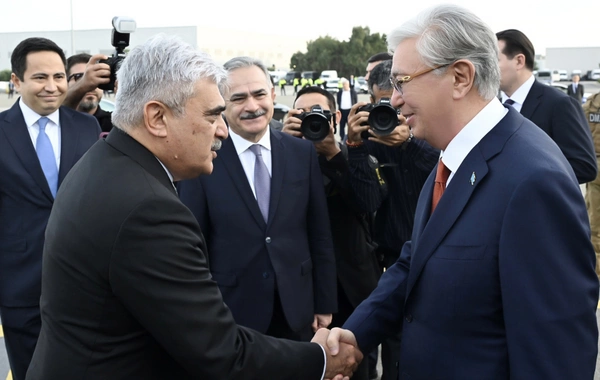 Qazaxıstan Prezidenti Azərbaycana gəlib