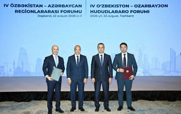 Özbəkistanla Azərbaycan arasında 5 sahədə əməkdaşlığı əhatə edən sənədlər imzalanıb