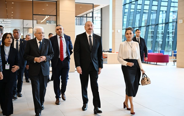 Bakıda İtaliya-Azərbaycan Universitetinin ilk tədris korpuslarının açılışı olub