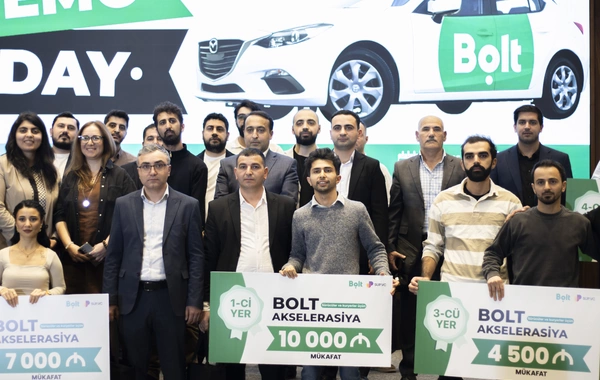 Bolt Accelerator Demo Day: Azərbaycanda innovasiya və sahibkarlığı dəstəkləyən final təqdimatı uğurla başa çatdı