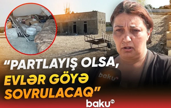 Sakinlərin etirazına səbəb olan YDM tikintisi: Bizim üçün təhlükədir