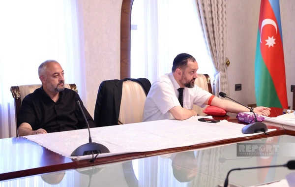 Dini konfessiyaların rəhbərləri Aşura günü ilə bağlı qanvermə aksiyasında iştirak ediblər
