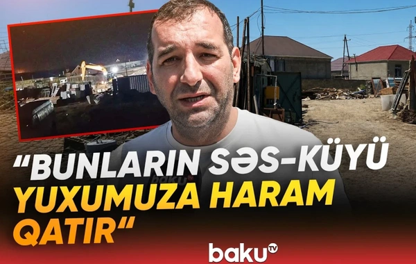 Səs-küy, qoxu və natəmizlik: Binəqədidə metal məntəqəsi sakinləri cana yığıb
