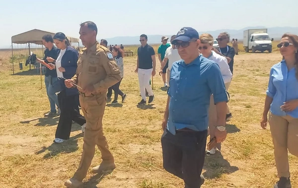 Türkiyəli jurnalistlər Ağdamda minatəmizləmə əməliyyatları ilə tanış olub