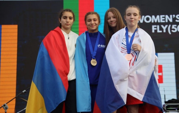 Azerbaijani female boxer became European champion by defeating Armenian opponent