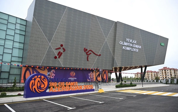 Prezident İlham Əliyev Yevlax Olimpiya İdman Kompleksinin açılışında iştirak edib