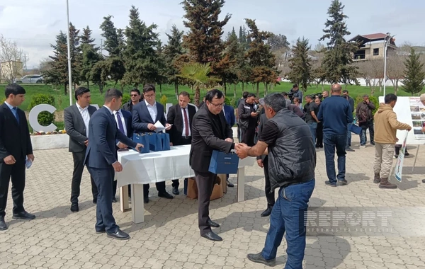 Növbəti köç karvanı Xocavəndə çatıb, açarlar təqdim edilib