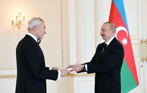 Ильхам Алиев принял верительные грамоты новоназначенного посла Эстонии в Азербайджане