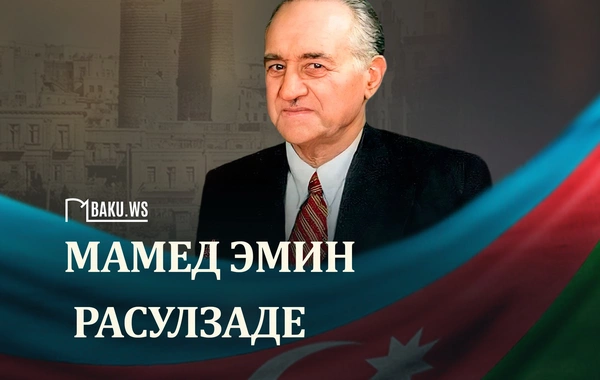 Today is the anniversary of the death of Mammad Amin Rasulzade