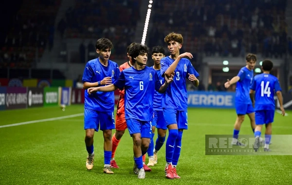 Azərbaycan komandası FIFA U-15 dünya çempionatına böyükhesablı qələbə ilə başlayıb