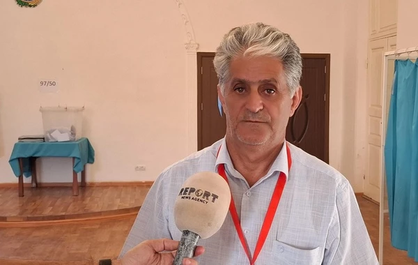 Məntəqə sədri: Ağdərə şəhəri üzrə seçicilərin 93 faizi səsvermədə iştirak edib