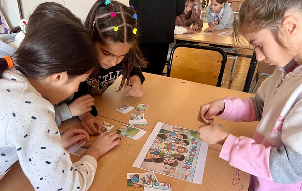 Leyla Əliyevanın təşəbbüsü ilə uşaq evlərində sosial-emosional öyrənmə proqramı icra olunur