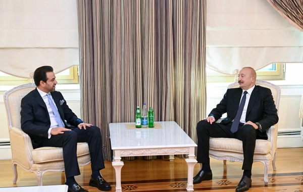 İlham Əliyevə "Zayed İnsan Qardaşlığı Mükafatı"nın sertifikatı təqdim olunub