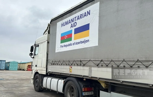 Ukraynaya elektrik avadanlıqlarından ibarət növbəti humanitar yardım göndərilib