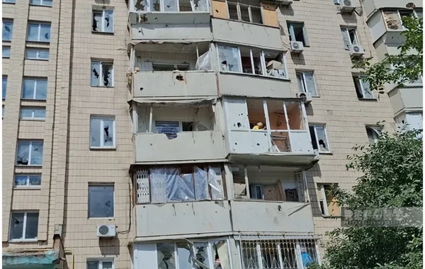 Kiyev Rusiyanın növbəti raket hücumundan sonra - FOTOREPORTAJ