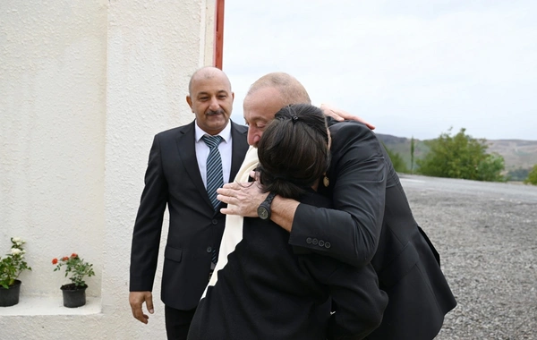 Azərbaycan Prezidenti Xocavənd rayonunun Sos kəndində olub