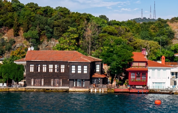 Sezen Aksunun Bosfor boğazındakı villası