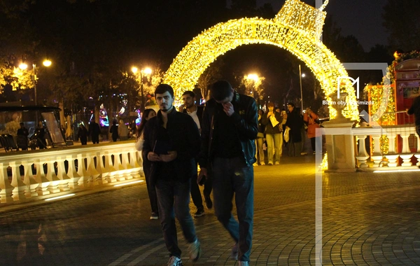 Dənizkənarı Bulvar Yeni İlə xüsusi hazırlaşıb - Bu dəfə Buz Meydançası da olacaq