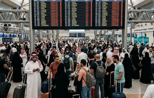 Ər-Riyad hava limanı hücumlardan sonra fəaliyyətini dayandırıb