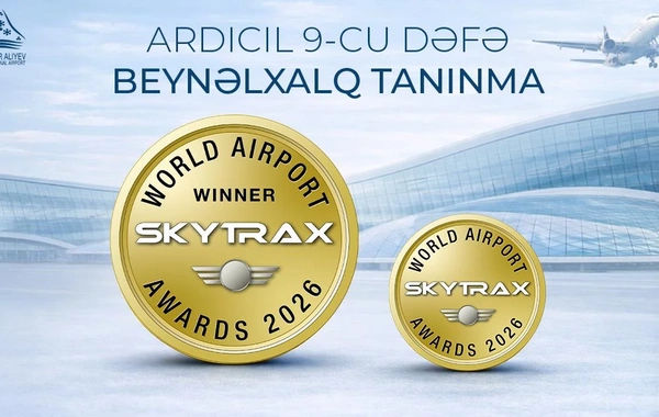 Heydər Əliyev Beynəlxalq Aeroportu qlobal reytinqdə növbəti uğura imza atıb