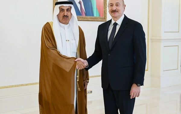 Prezident İlham Əliyev Birləşmiş Ərəb Əmirlikləri Federal Milli Şurasının sədrini qəbul edib Prezident İlham Əliyev Birləşmiş Ərəb Əmirlikləri Federal Milli Şurasının sədrini qəbul edib