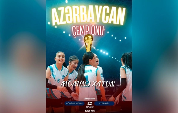 Naxçıvanın voleybol komandası ölkə çempionu olub