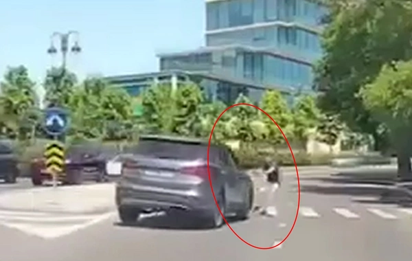 Piyada son anda ölümdən döndü