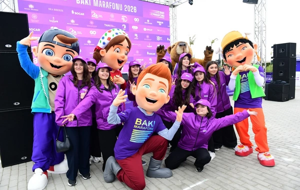 "Bakı Marafonu 2026"nın start və finişində konsert olub