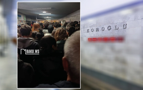 Metroda interval dəyişikliyi sıxlıq yaratdı