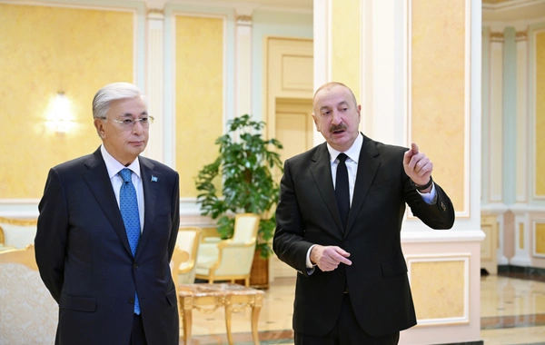 Astanada "Orta dəhlizin inkişafı" birgə layihəsi təqdim edilib
