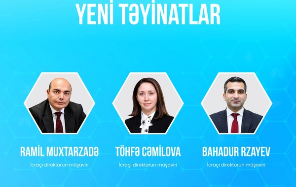 TƏBİB-in icraçı direktoruna yeni müşavirlər təyin olunub