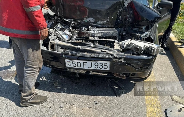 Sumqayıtda zəncirvari qəza olub, xəsarət alanlar var