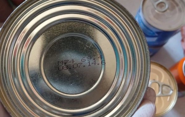 Marketdə vaxtı keçmiş məhsullar aşkarlandı - FOTOLAR